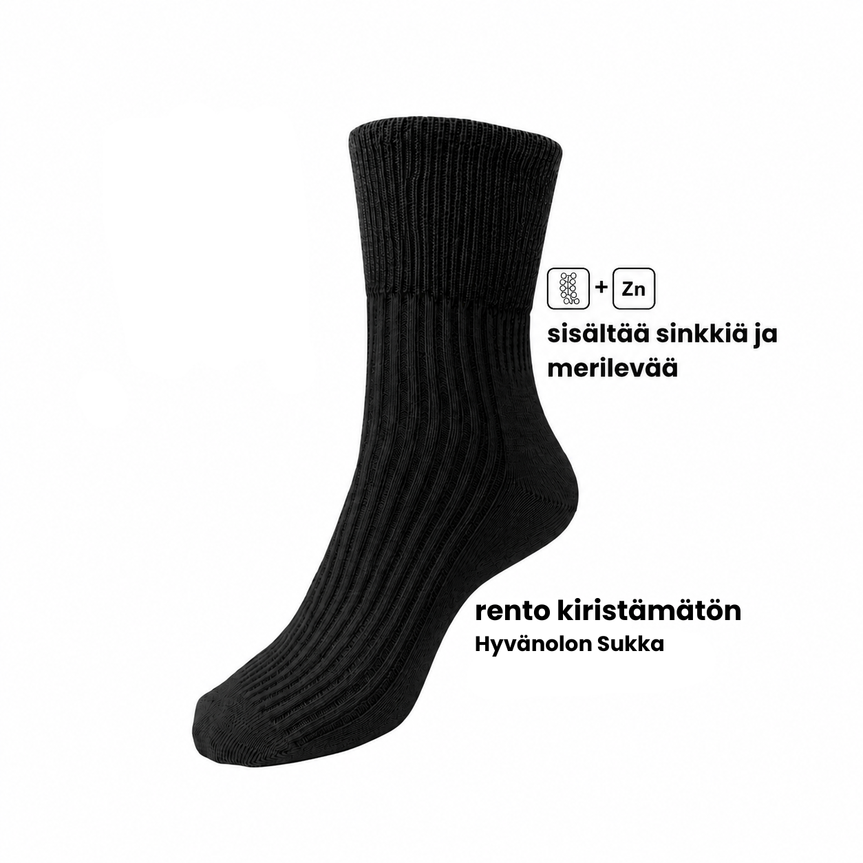 Rento Kiristämätön Hyvänolonsukka 1 pari
