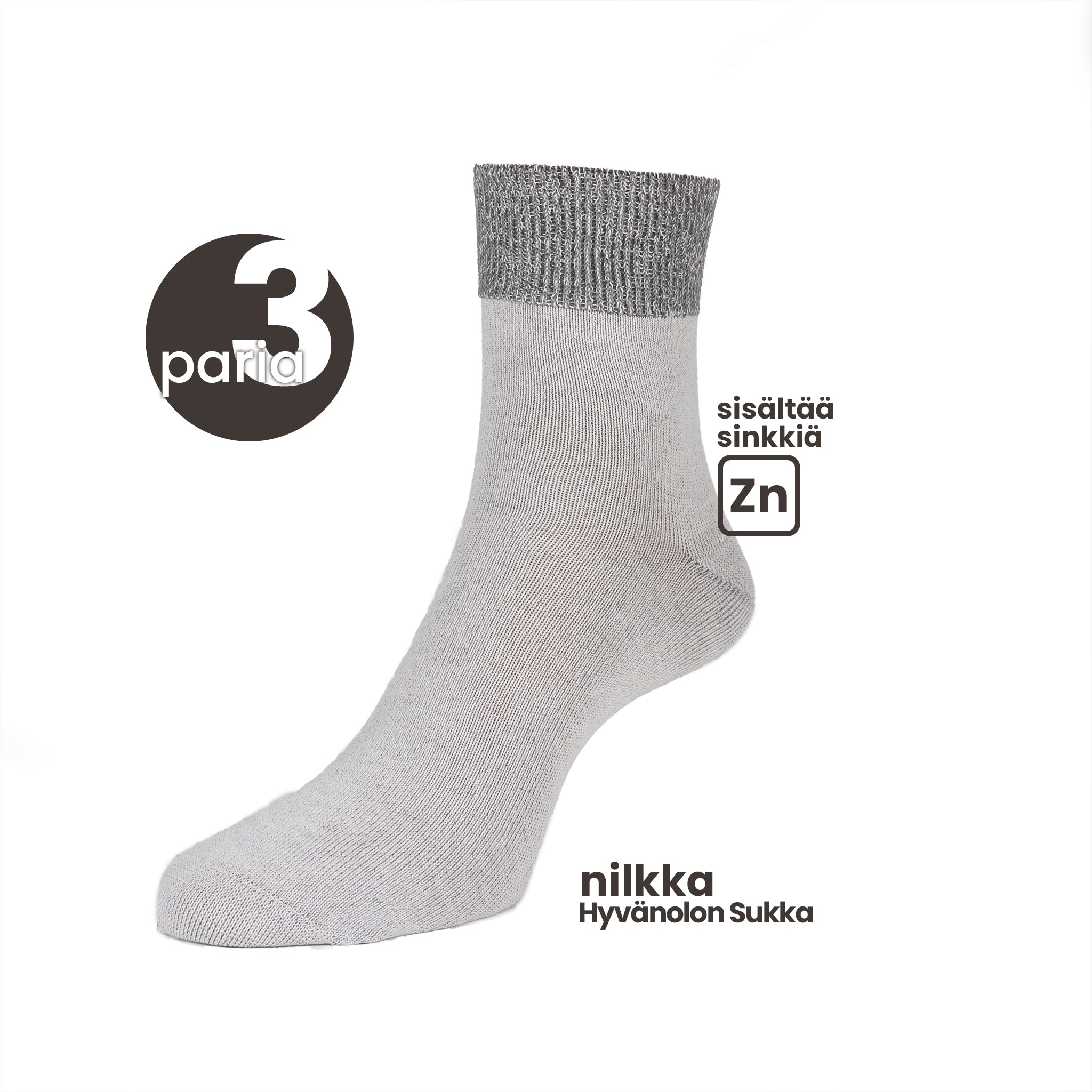 Hyvänolonpaketti 3 paria